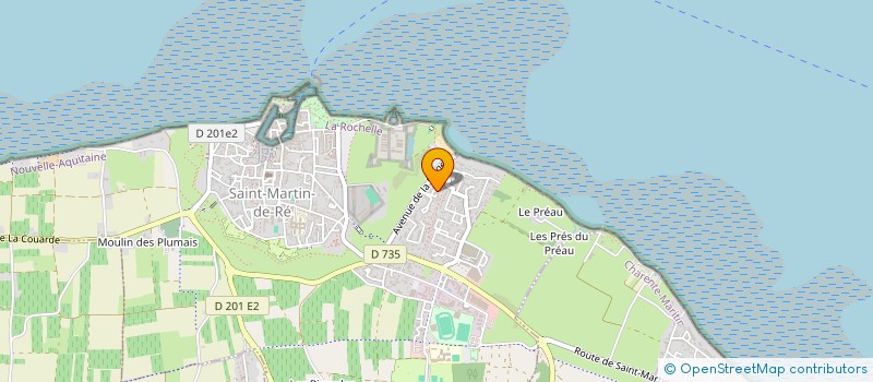 localisation de l'entreprise JEAN MARC LABORDE  LA FLOTTE