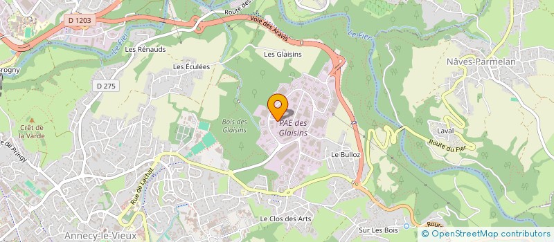 localisation de l'entreprise JEAN-MARC SCHNEIDER à ANNECY