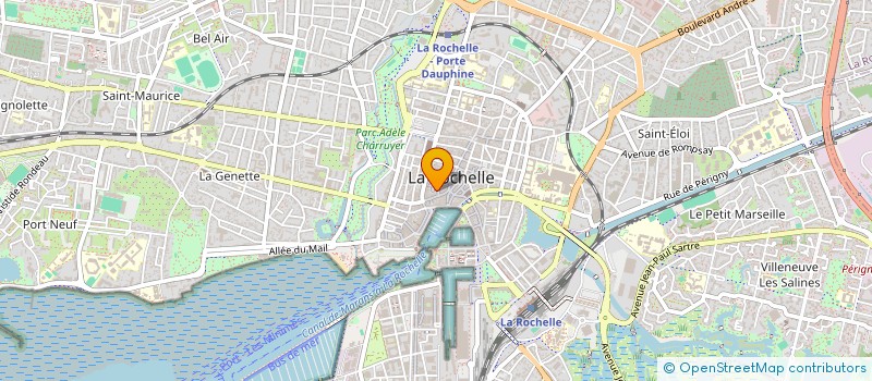 localisation de l'entreprise JEAN MARIE CHARPENTIER  LA ROCHELLE