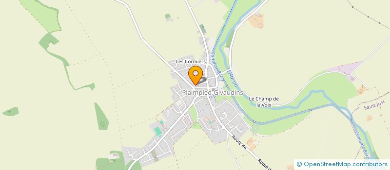 localisation de l'entreprise JEAN MARIE CRAVEIRO  PLAIMPIED-GIVAUDINS