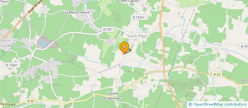 localisation de l'entreprise JEAN MARIE GUILLET SARL à SAINT-PAUL