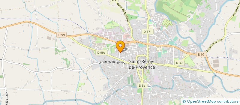 localisation de l'entreprise JEAN-MARIE LAFFUITE - GESTION PROMOTION  SAINT-REMY-DE-PROVENCE