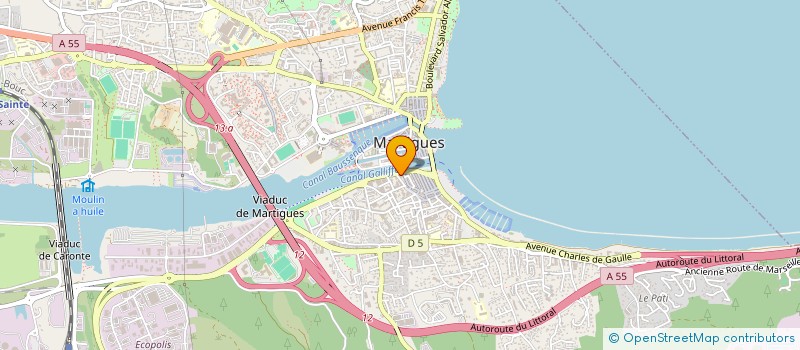 localisation de l'entreprise JEAN-MATTHIEU PLANTAVIN à MARTIGUES