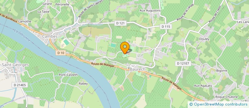 localisation de l'entreprise JEAN MERLAUT SAS à BAURECH