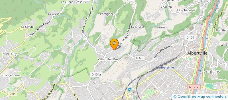 localisation de l'entreprise JEAN MERMOZ  MERCURY