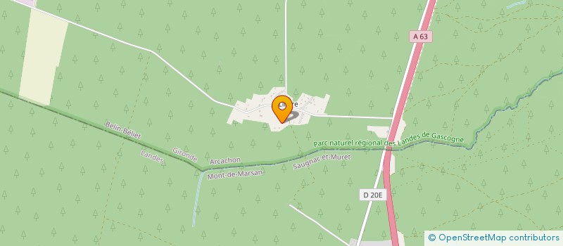 localisation de l'entreprise JEAN-MI  BELIN-BELIET