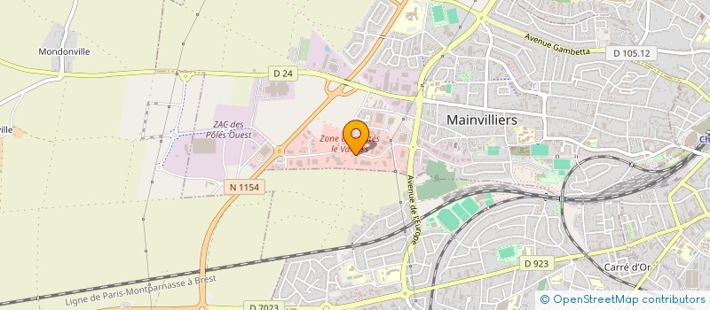 localisation de l'entreprise JEAN-MICHEL AUTIN à MAINVILLIERS