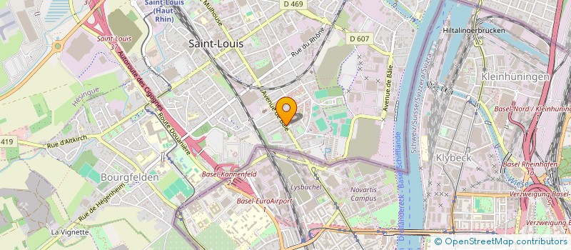 localisation de l'entreprise JEAN MICHEL CARTON  SAINT-LOUIS