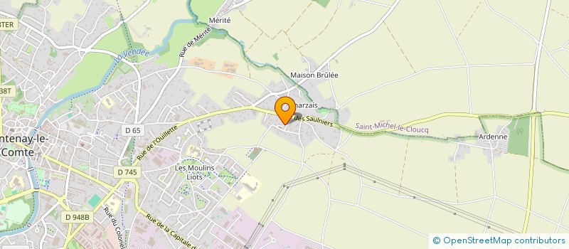 localisation de l'entreprise JEAN-MICHEL MOINDRON à FONTENAY-LE-COMTE
