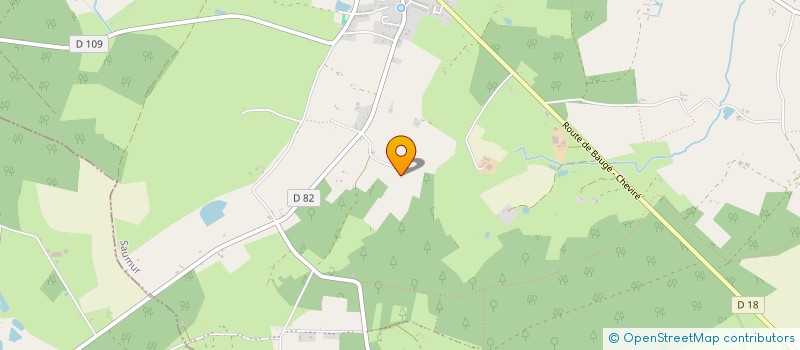 localisation de l'entreprise JEAN-MICHEL MORTREAU  BAUGE-EN-ANJOU