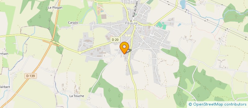 localisation de l'entreprise JEAN-MICHEL MOUREAUX  PEAULE