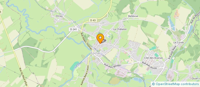 localisation de l'entreprise JEAN-MICHEL SEGURA NOTAIRE  EPINAC