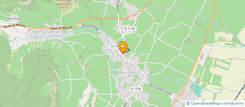 localisation de l'entreprise JEAN MONNIER ET FILS à MEURSAULT