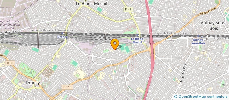 localisation de l'entreprise JEAN MOULIN à LE BLANC-MESNIL