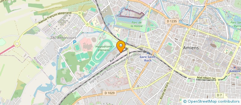 localisation de l'entreprise JEAN MOULIN NP  AMIENS