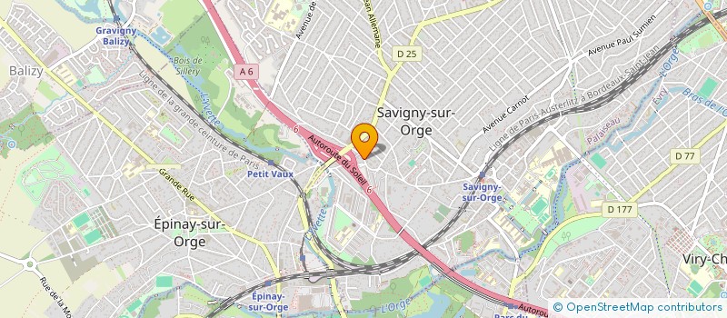 localisation de l'entreprise JEAN MOURIER CONSULTANTS à SAVIGNY-SUR-ORGE