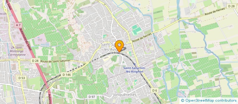 localisation de l'entreprise JEAN OLIVIER  SAINT-SATURNIN-LES-AVIGNON