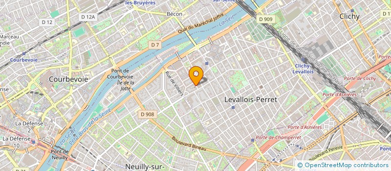 localisation de l'entreprise JEAN PASCAL DOTHILIEN à LEVALLOIS-PERRET