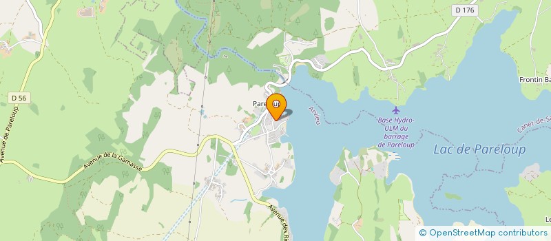 localisation de l'entreprise JEAN-PAUL CADARS  COMPS-LA-GRAND-VILLE