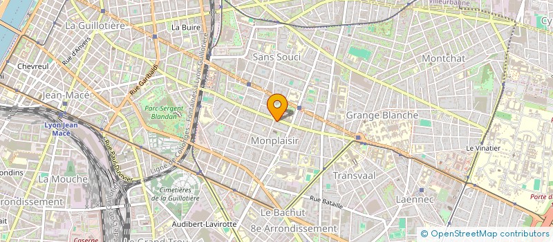 localisation de l'entreprise JEAN PAUL GARCIA DEVELOPPEMENT à LYON