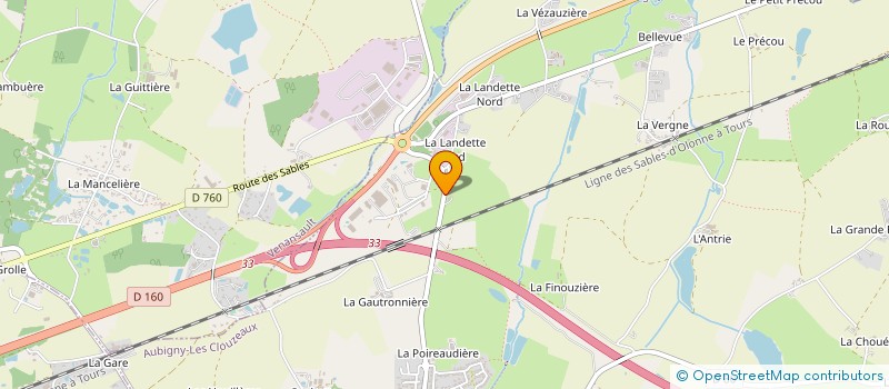 localisation de l'entreprise JEAN-PAUL GAUTIER à AUBIGNY-LES CLOUZEAUX