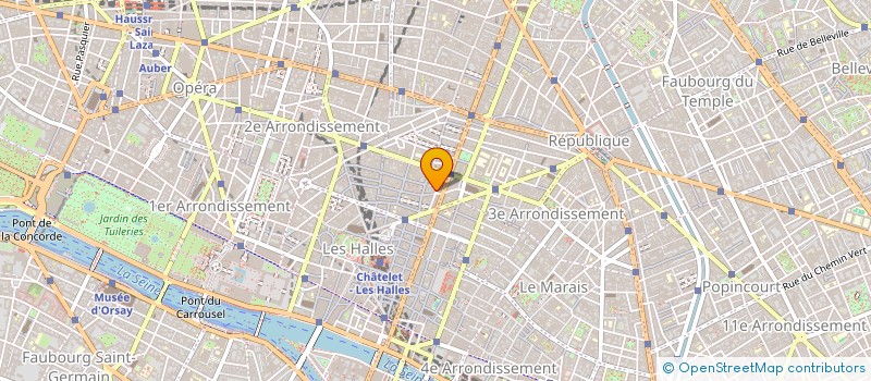 localisation de l'entreprise JEAN PAUL GERARD DIFFUSION à PARIS