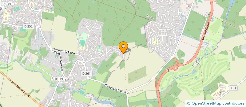 localisation de l'entreprise JEAN PAUL GREIGNOU ET ANNIE MOREAU  SANTENY