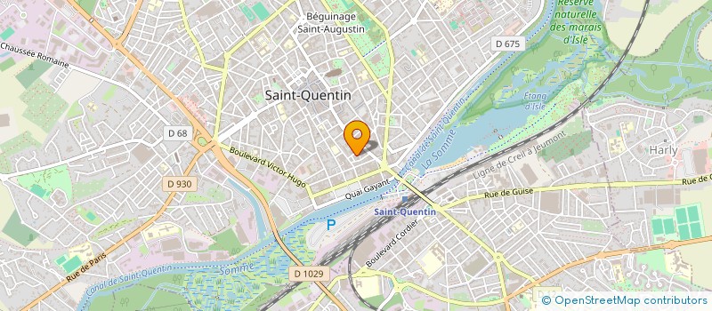 localisation de l'entreprise JEAN PAUL LETOT à SAINT-QUENTIN