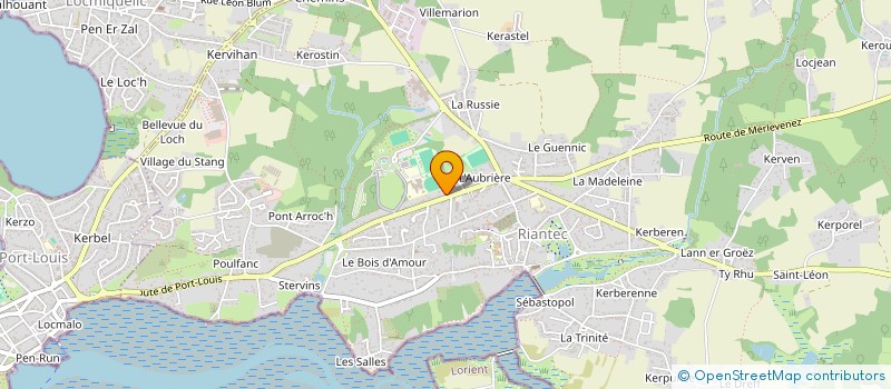 localisation de l'entreprise JEAN-PAUL REMICOURT ARCHITECTES  RIANTEC