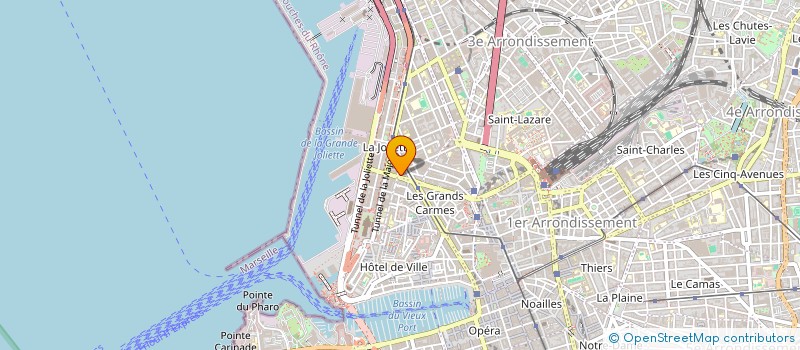 localisation de l'entreprise JEAN PETRIN à MARSEILLE
