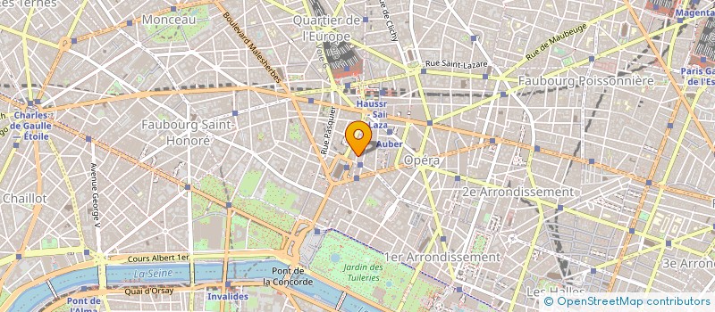 localisation de l'entreprise JEAN PHILIPPE FOURRURES à PARIS