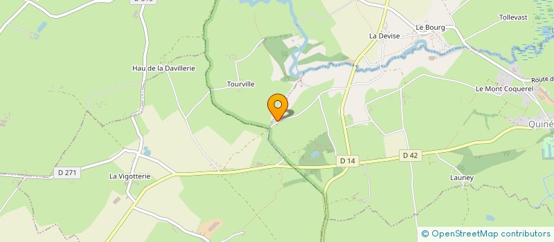 localisation de l'entreprise JEAN-PHILIPPE NEEZ  QUINEVILLE