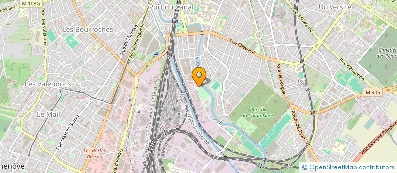 localisation de l'entreprise JEAN PHILIPPE RAULT à DIJON