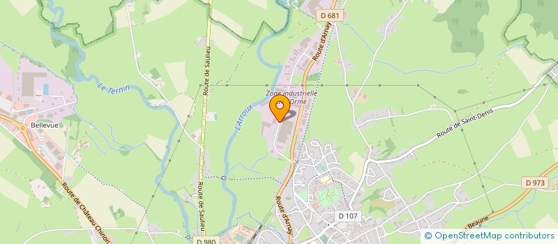 localisation de l'entreprise JEAN-PHILIPPE REOLON TP à AUTUN