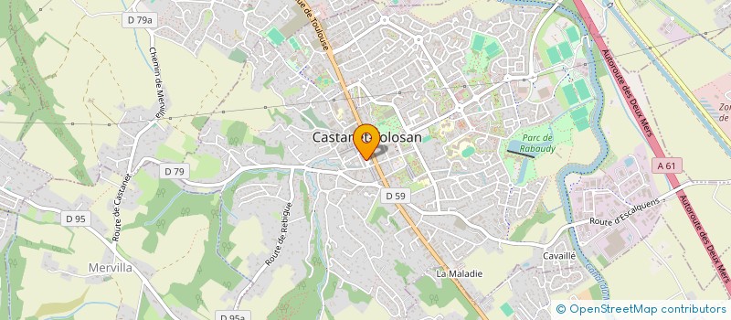 localisation de l'entreprise JEAN PHILIPPE VIDAL à CASTANET-TOLOSAN