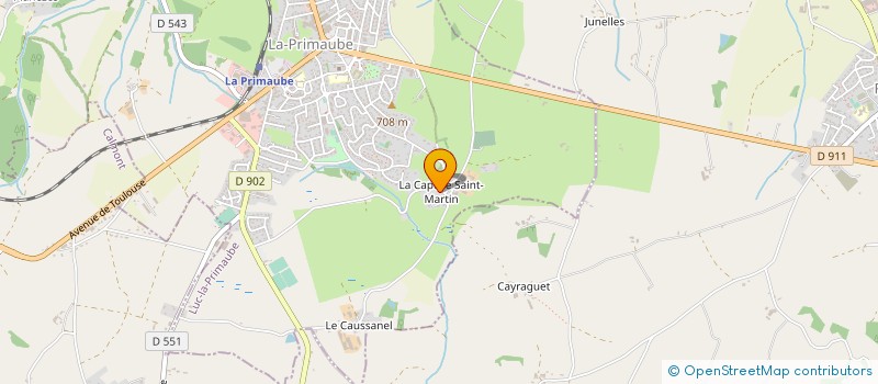 localisation de l'entreprise JEAN-PIERRE BOUTONNET à LUC-LA-PRIMAUBE