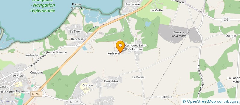 localisation de l'entreprise JEAN-PIERRE FILY  SARZEAU