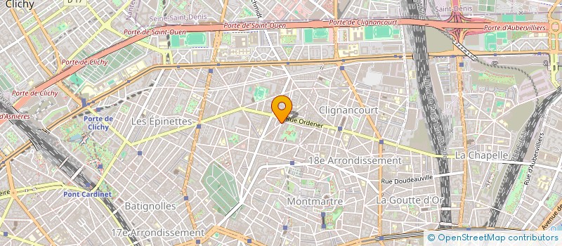 localisation de l'entreprise JEAN PIERRE LAURENT ASTROMEDIA à PARIS