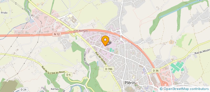 localisation de l'entreprise JEAN PIERRE LELAY  PLERIN