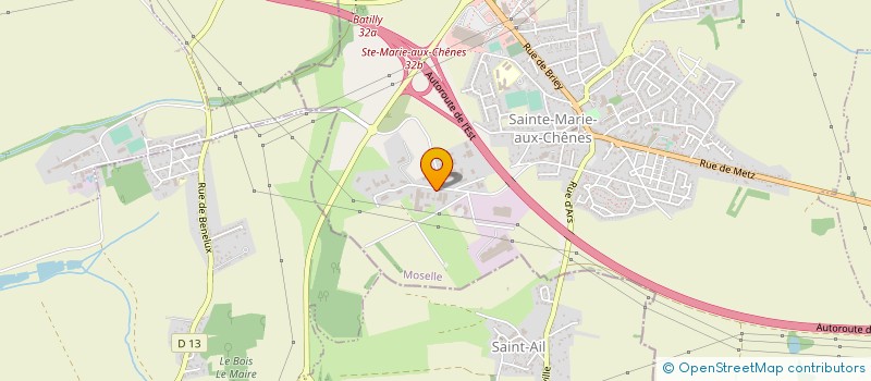 localisation de l'entreprise JEAN-PIERRE SAND COSMETICS-PARINCOS  SAINTE-MARIE-AUX-CHENES