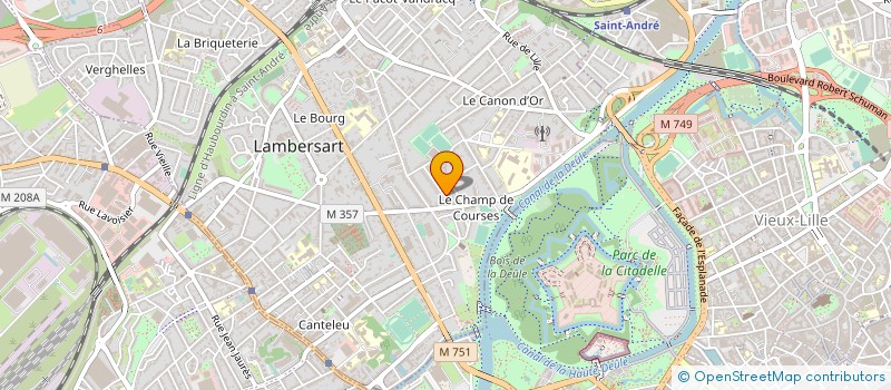 localisation de l'entreprise JEAN PIERRE VASSEUR à LAMBERSART