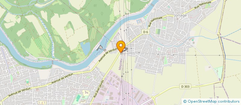 localisation de l'entreprise JEAN-PIERRE VERDOLINI JAZZ BAND PRODUCTIONS  MEYZIEU