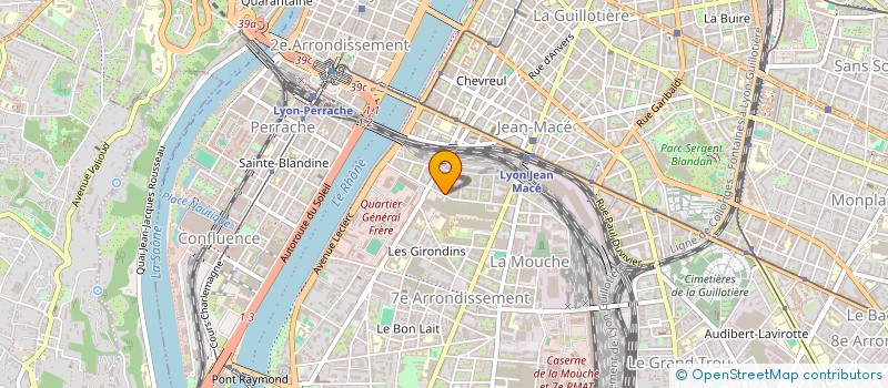 localisation de l'entreprise JEAN-PLACE  LYON