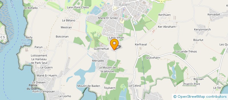 localisation de l'entreprise JEAN POIL ET BERNA'BETES à BADEN