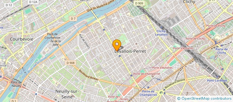 localisation de l'entreprise JEAN REDELE - LEVALLOIS à LEVALLOIS-PERRET
