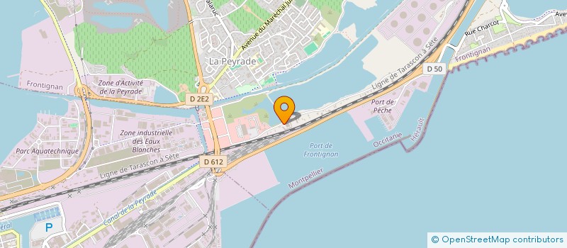 localisation de l'entreprise JEAN RENE à FRONTIGNAN