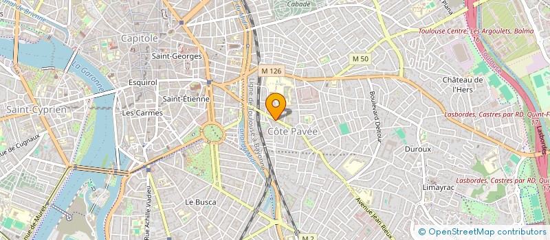 localisation de l'entreprise JEAN RIEUX IMMO à TOULOUSE