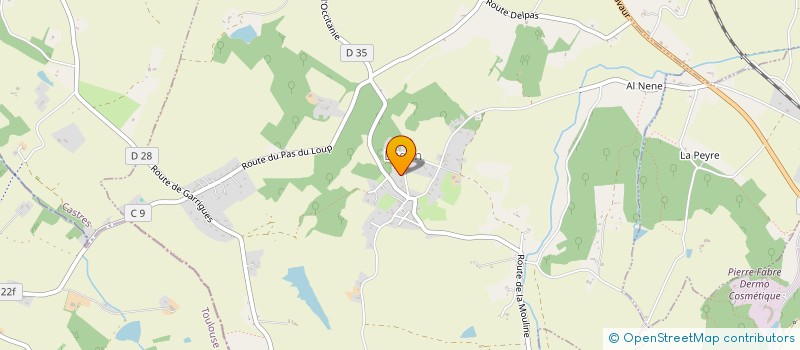 localisation de l'entreprise JEAN-ROBERT CHELOT CONSULTING  MASSAC-SERAN