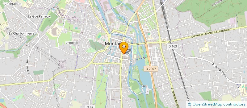 localisation de l'entreprise JEAN ROBERT PROTECTION SECURITE PRIVEE à MONTARGIS