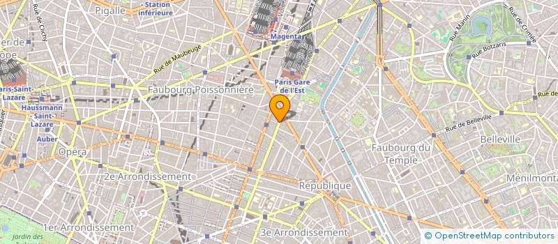 localisation de l'entreprise JEAN S BOX  PARIS